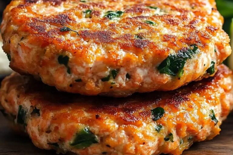 Mediterranean Salmon Patties Recipe