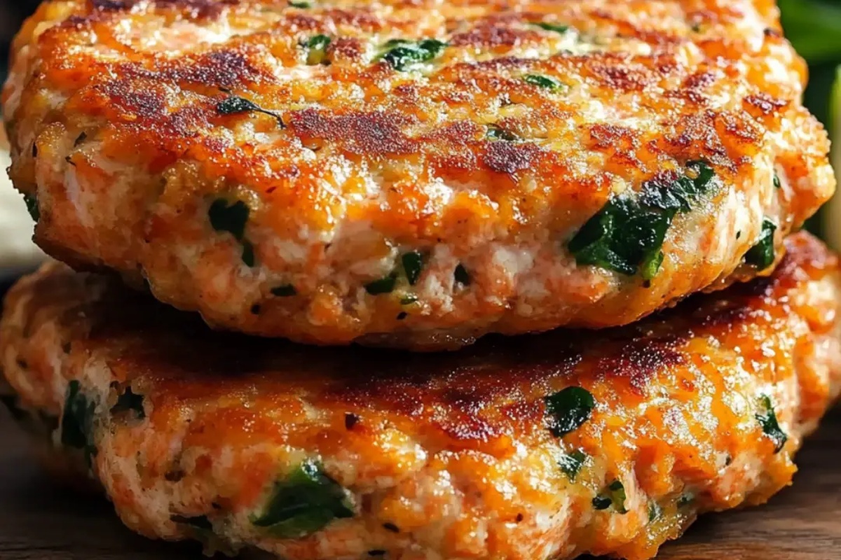 Mediterranean Salmon Patties Recipe