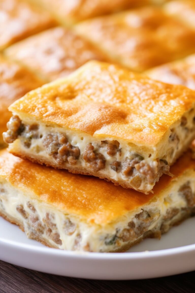 Sausage Cream Cheese Crescent Bake Recipe