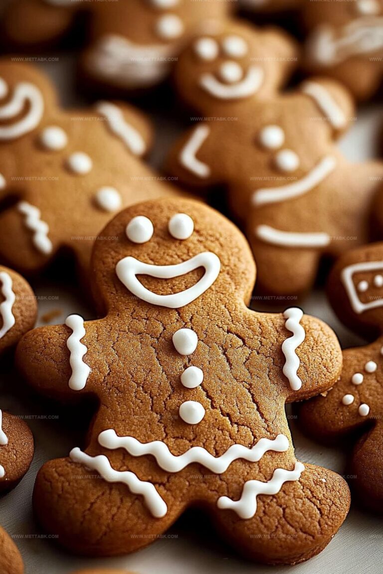 Soft & Chewy Gingerbread Men Cookies Recipe
