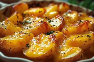 Cheesy Ranch Oven Roasted Potatoes Recipe