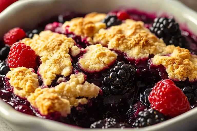 Mixed Berry Cobbler Recipe