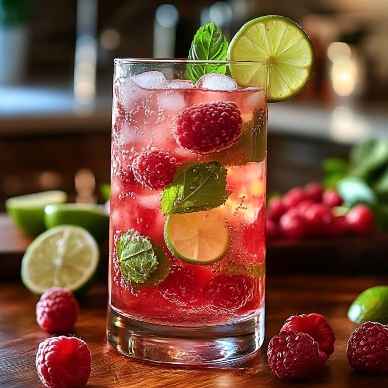 Raspberry Lime Fizz Recipe