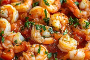 Garlic Shrimp In Tomato Sauce Recipe