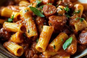 Sausage Nduja Pasta Recipe