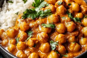 Indian Butter Chickpeas Recipe