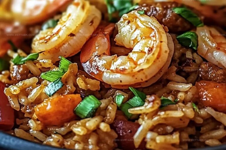Delicious Shrimp Sausage Dirty Rice Recipe