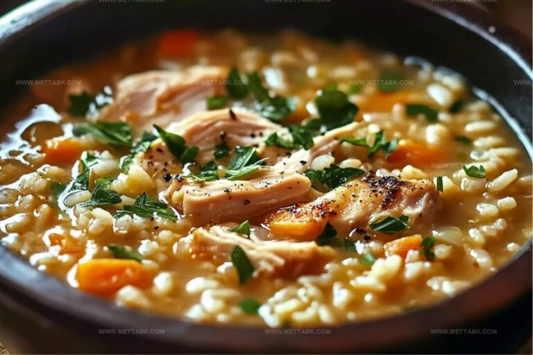 Cozy Chicken And Rice Soup Recipe