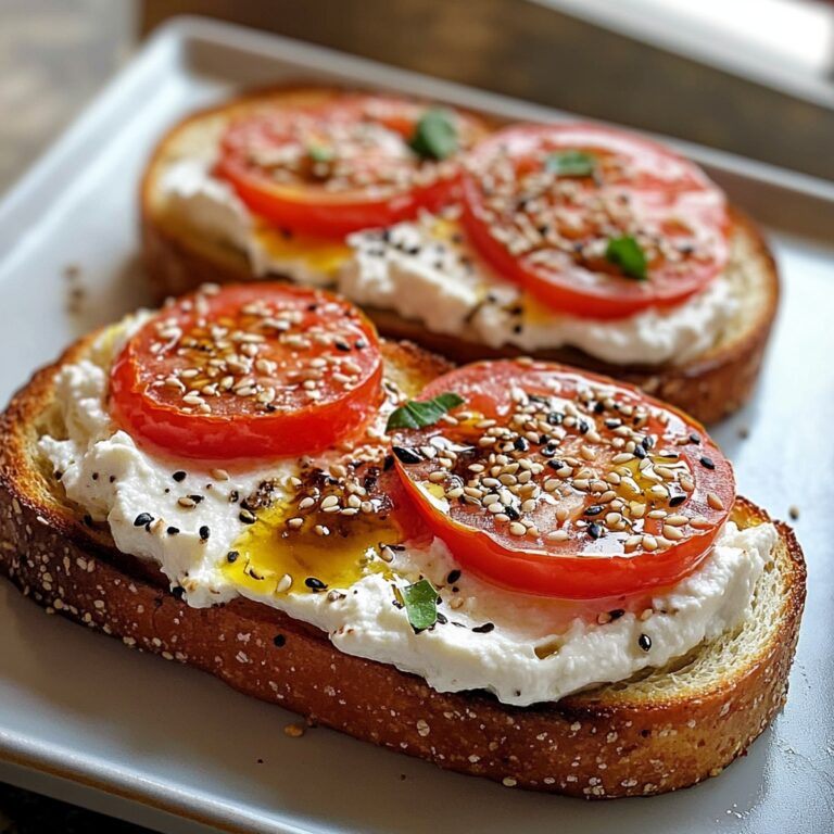 Ricotta & Tomato Toast Recipe
