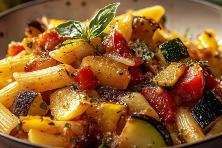 Roasted Vegetable Pasta Recipe