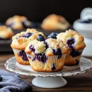 Blueberry Cream Cheese Muffins Recipe