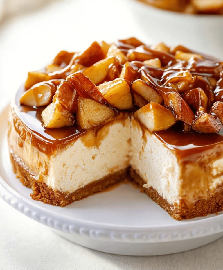 Caramel Apple Cheesecake Recipe
