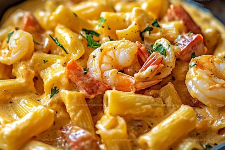 Creamy Jamaican Shrimp Rasta Pasta Recipe