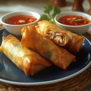 Chicken Spring Rolls Recipe