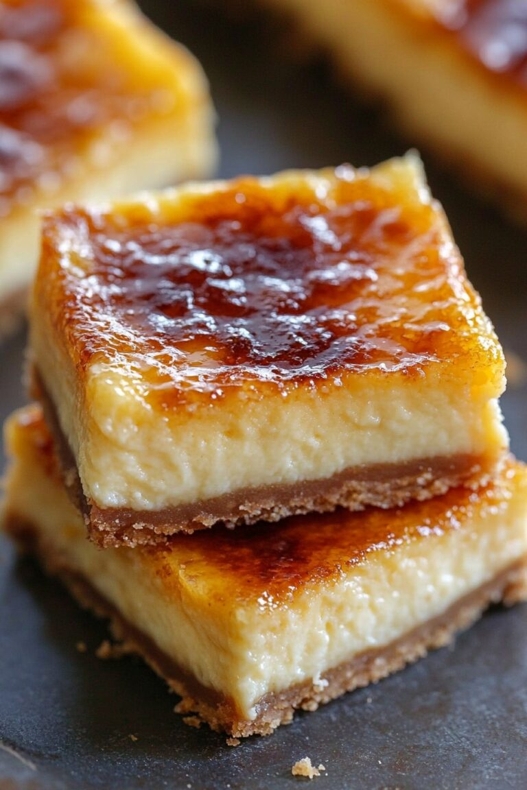 Creme Brulee Cheesecake Bars Recipe