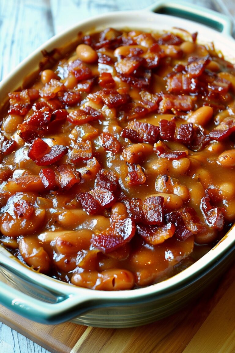 Brown Sugar And Bacon Baked Beans Recipe