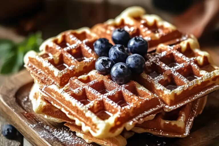 Quick High Protein Waffles Recipe