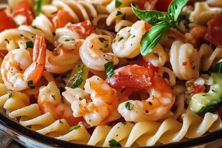 The Best Seafood Pasta Salad Recipe