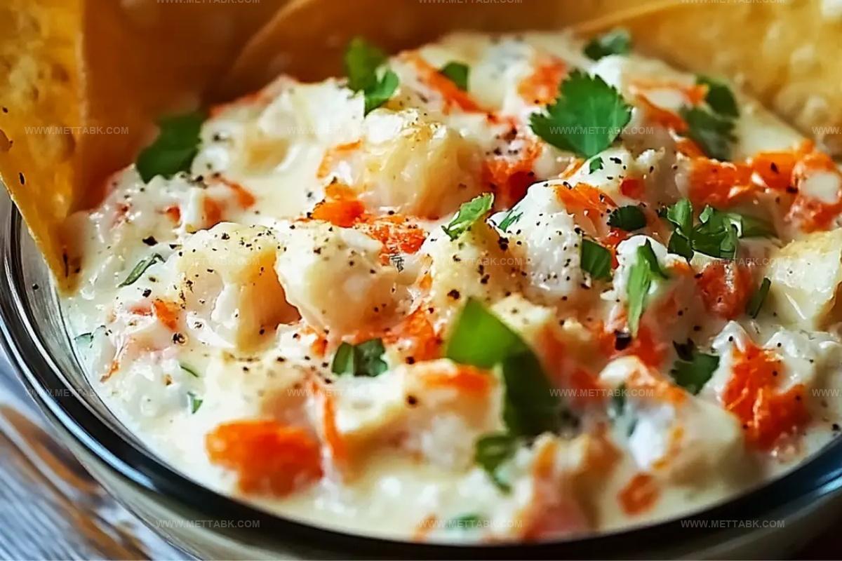Cold Crab Rangoon Dip Recipe