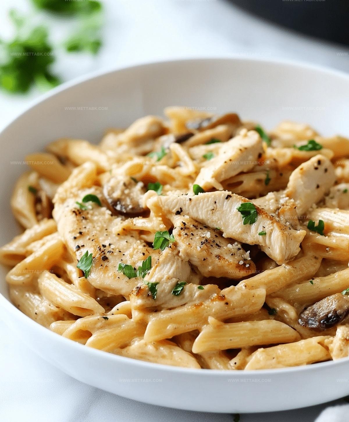 Chicken Marsala Pasta Recipe