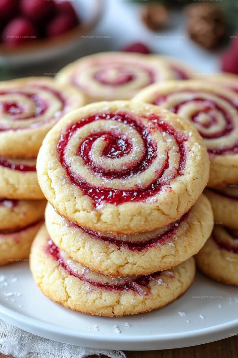 Raspberry Swirl Cookies Recipe