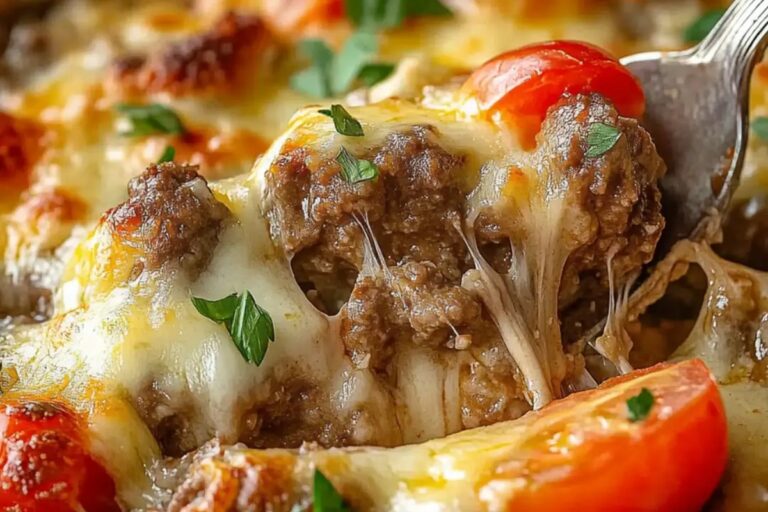 Easy Philly Cheesesteak Casserole Recipe