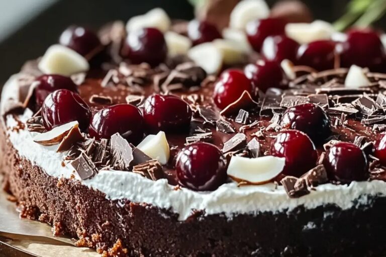 Cherry-Coconut Chocolate Torte Recipe