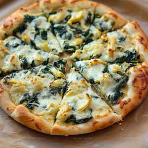 Spinach Artichoke Pizza Recipe