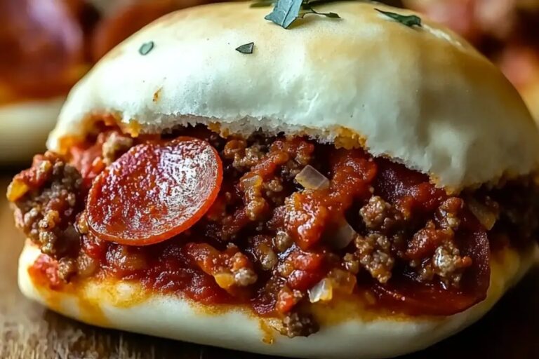 Pepperoni Pizza Sloppy Joes Recipe