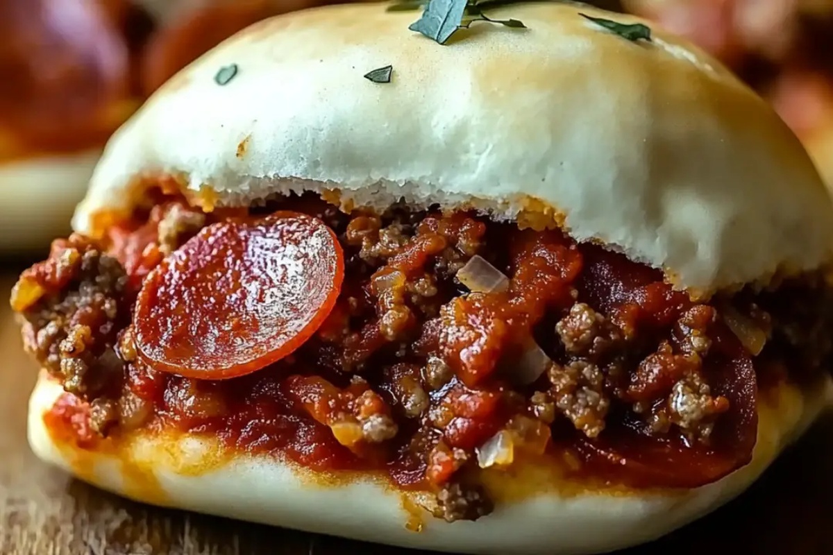 Pepperoni Pizza Sloppy Joes Recipe
