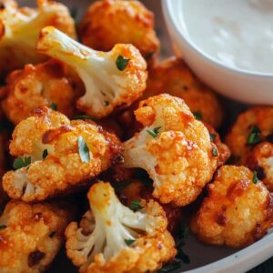 Buffalo Cauliflower Bites Recipe