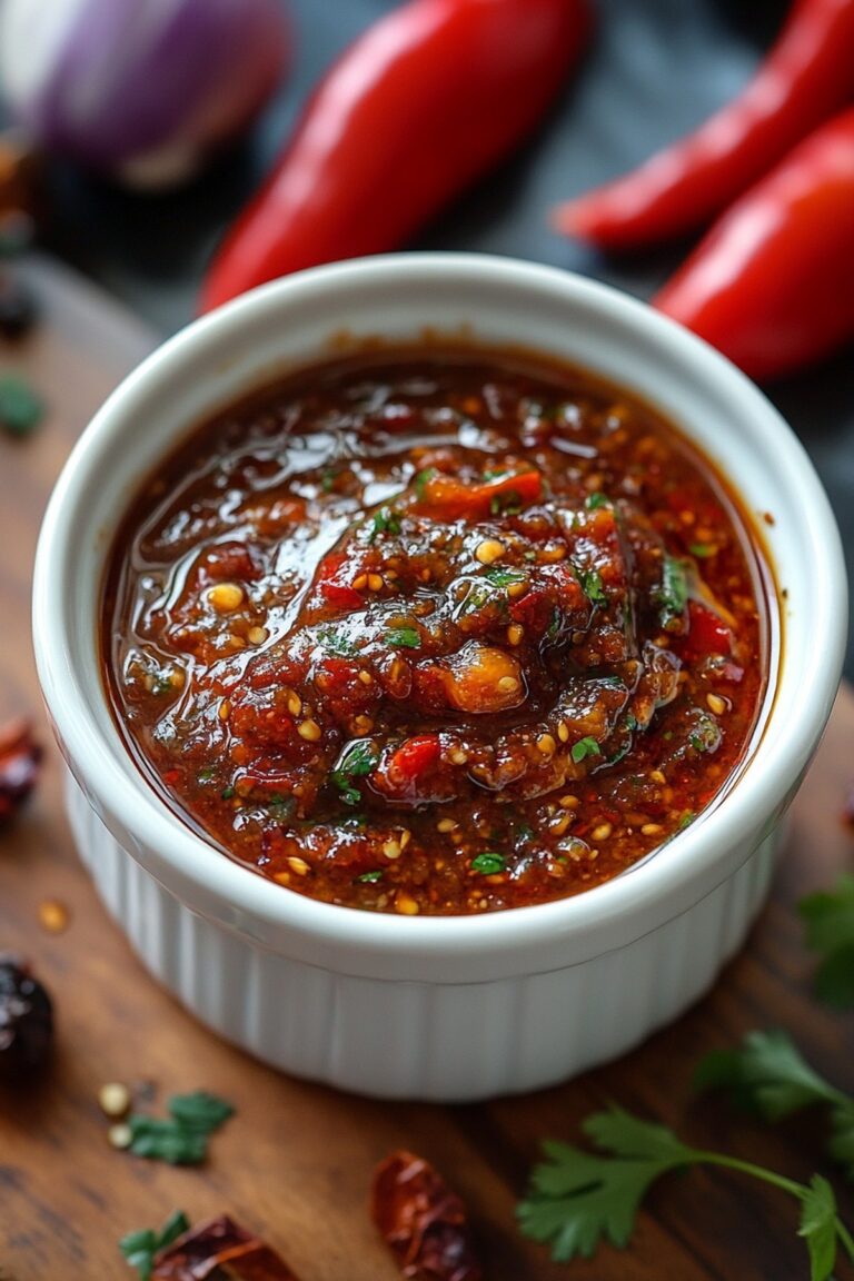 Homemade Chili Garlic Sauce Recipe
