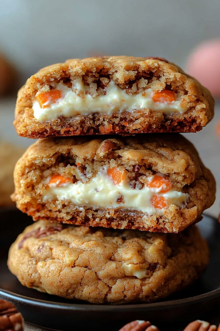 Stuffed Carrot Cake Cookies Recipe