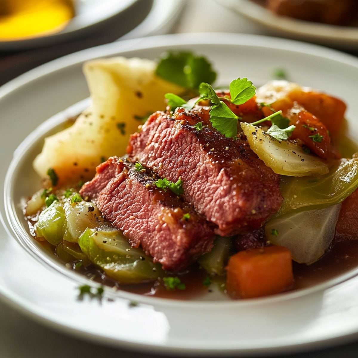 Traditional Irish Corned Beef And Cabbage Recipe