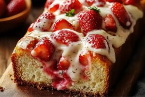 Fresh Strawberry Cream Cheese Bread Recipe