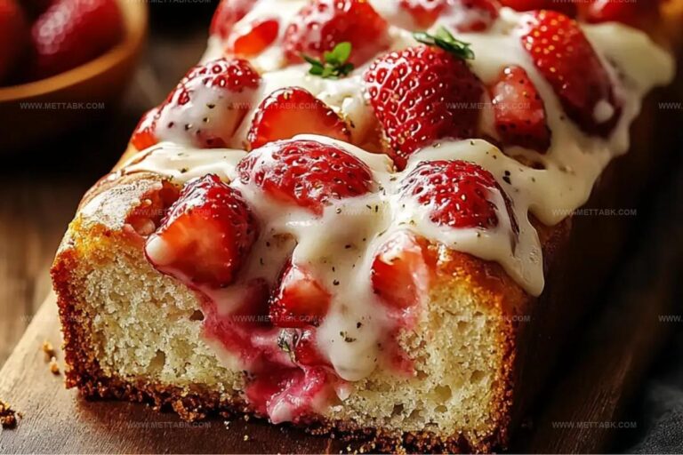 Fresh Strawberry Cream Cheese Bread Recipe