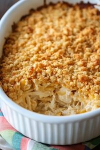 Ritz Cracker Chicken Casserole Recipe