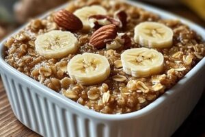 Banana Nut Baked Oatmeal Recipe