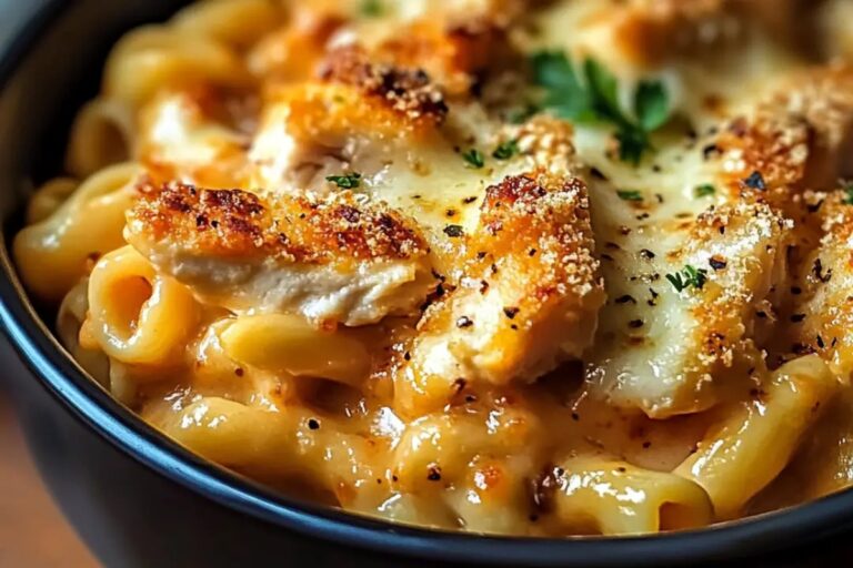 One-Pot Chicken Parmesan Mac & Cheese Recipe
