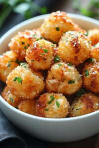 Crispy Parmesan Cauliflower Bites Recipe
