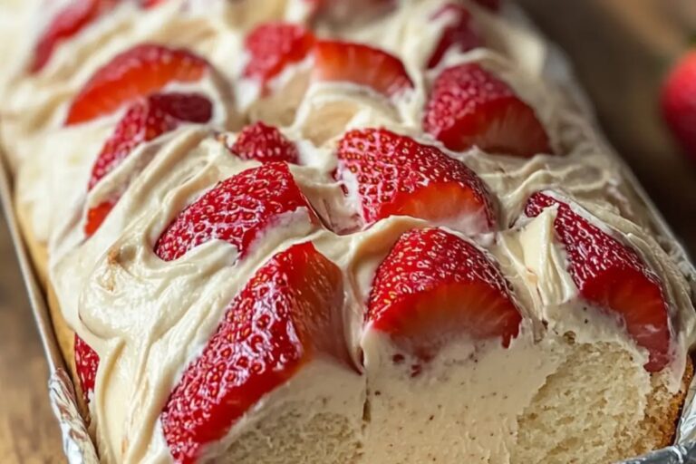 Strawberry Cream Cheese Loaf Recipe