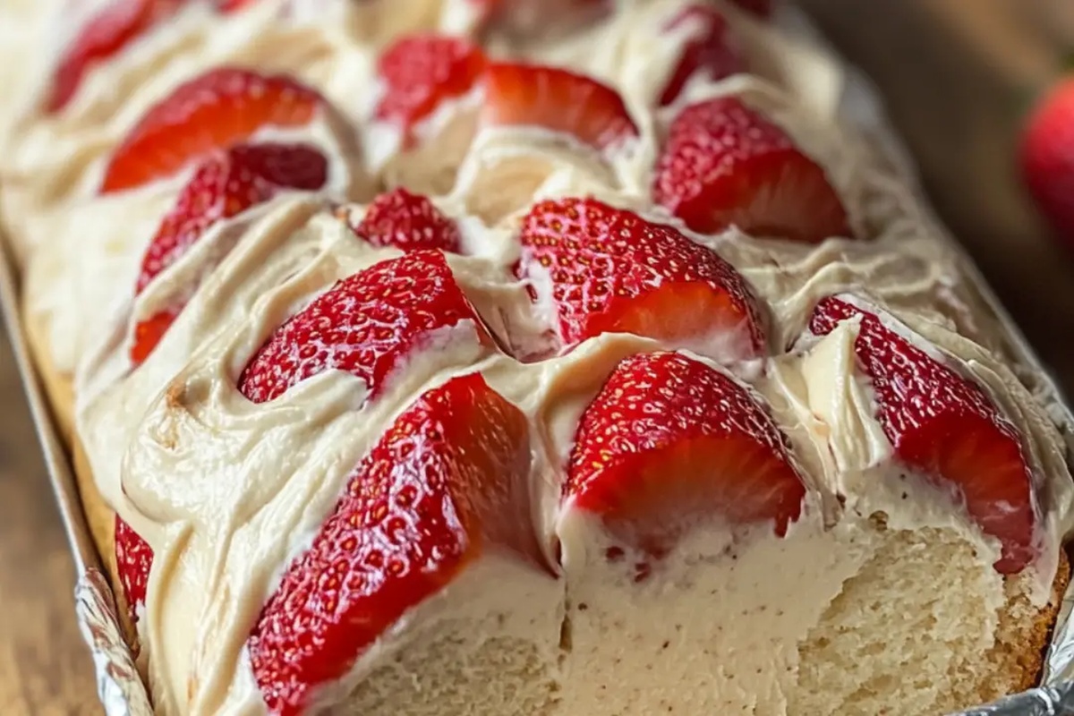 Strawberry Cream Cheese Loaf Recipe