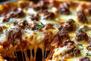 Meat Lovers Pizza Casserole Recipe