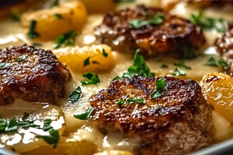 Cheesy Tater Tot Meatloaf Casserole Recipe