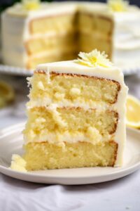 Lemon Velvet Cake With Cream Cheese Frosting Recipe