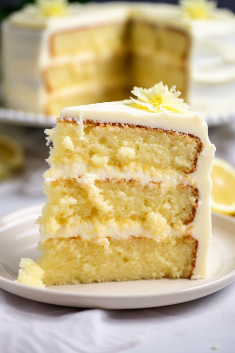 Lemon Velvet Cake With Cream Cheese Frosting Recipe