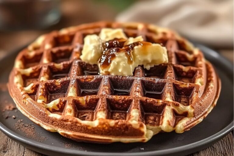 Cake Mix Waffles Recipe