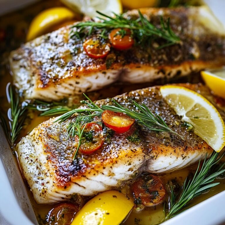 Easy Mediterranean Baked Fish Recipe