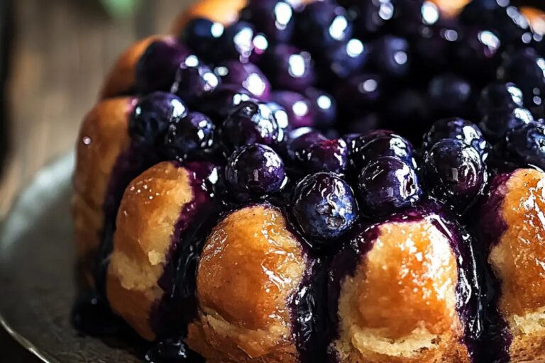 Blueberry Monkey Bread Recipe