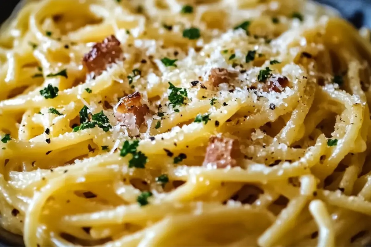 One Pan Garlic And Herb Pasta Recipe